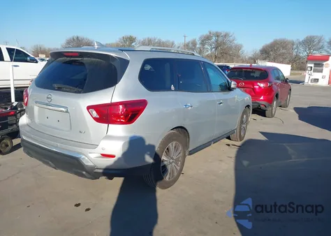 2019 Nissan Pathfinder Sv из США, поврежденный, VIN 5N1DR2MN3KC624770